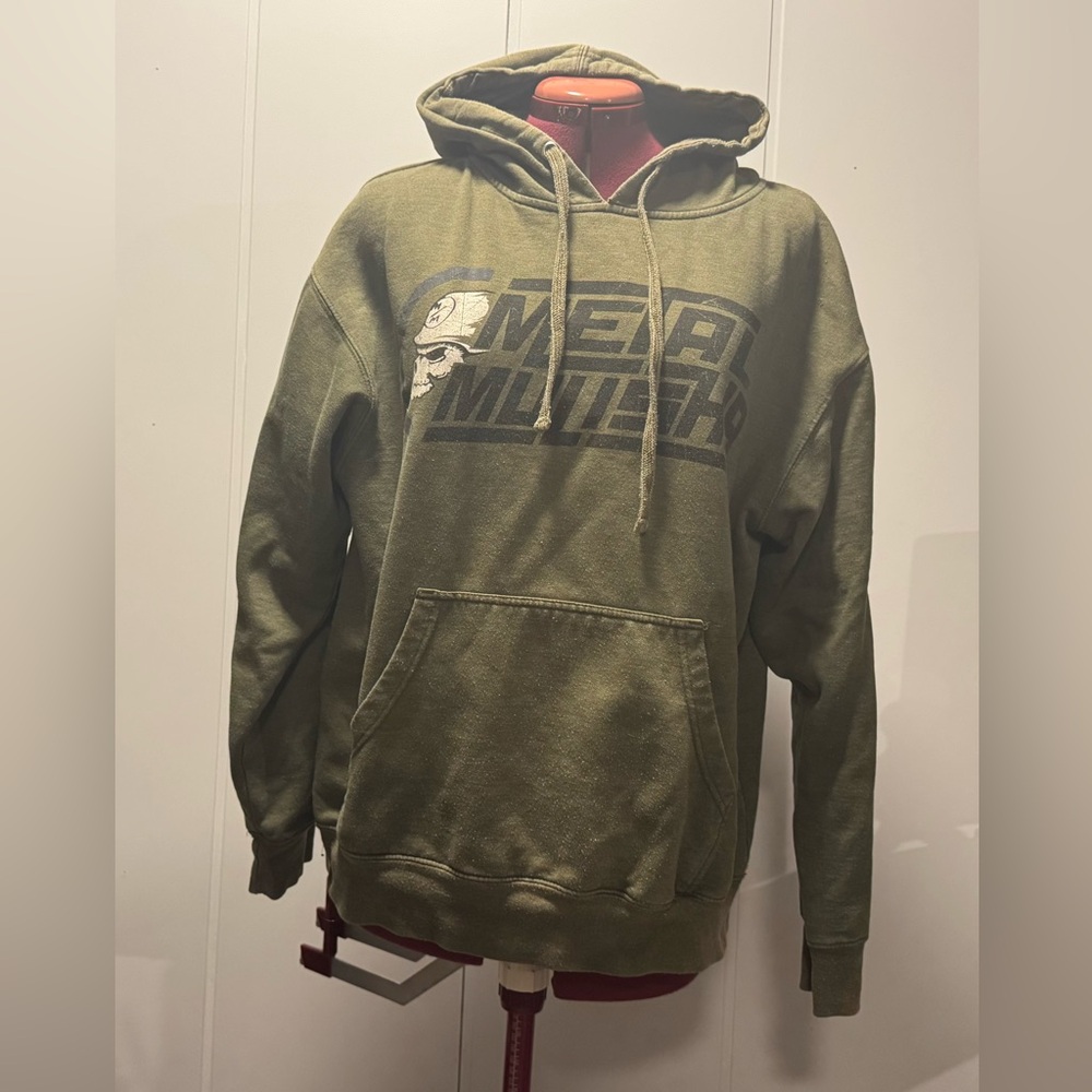 Vintage Y2K Metal Mulisha Hoodie Size Large